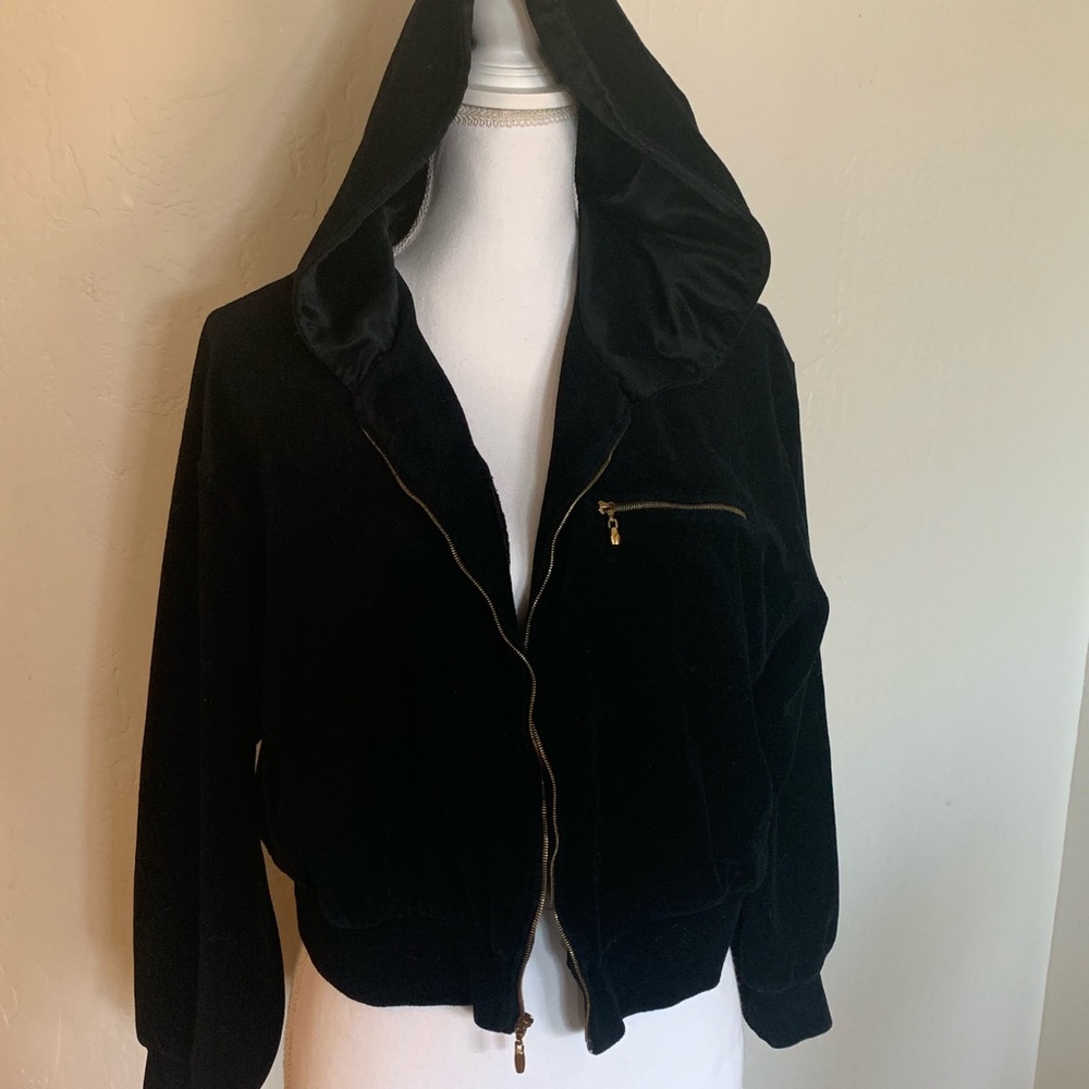 st johns velvet hoodie